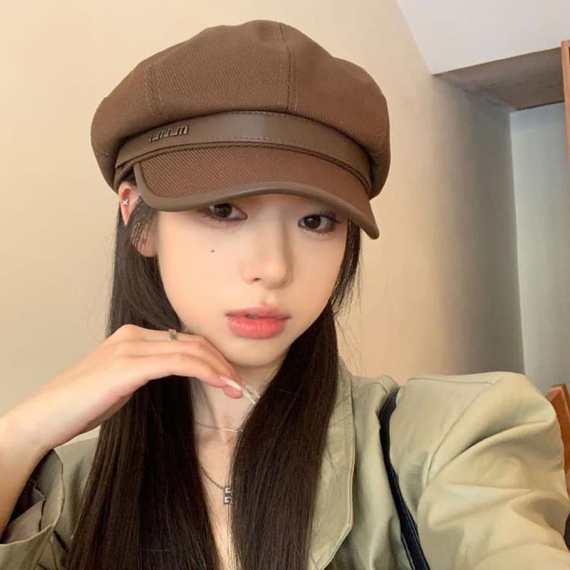 リュクス レザーライン キャスケット