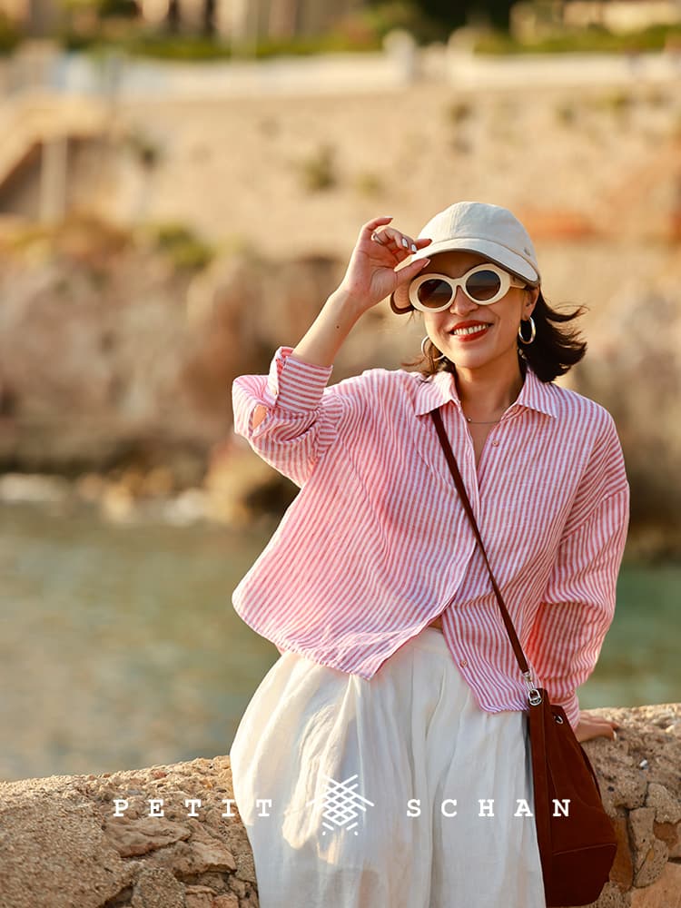 キャスケット さらり軽やかな天然素材キャスケット