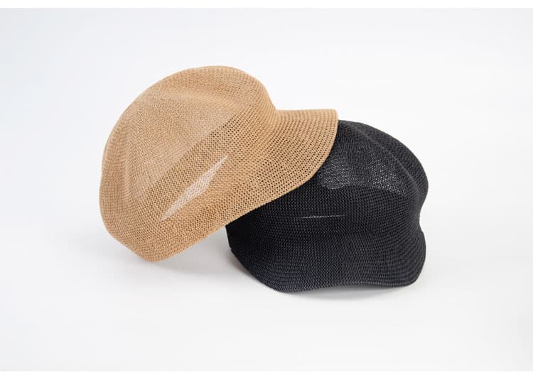 キャスケット 夏の風合い涼やかキャスケット