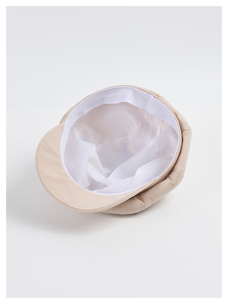 レディース キャスケット 軽量 可愛い リネン帽子 紫外線対策