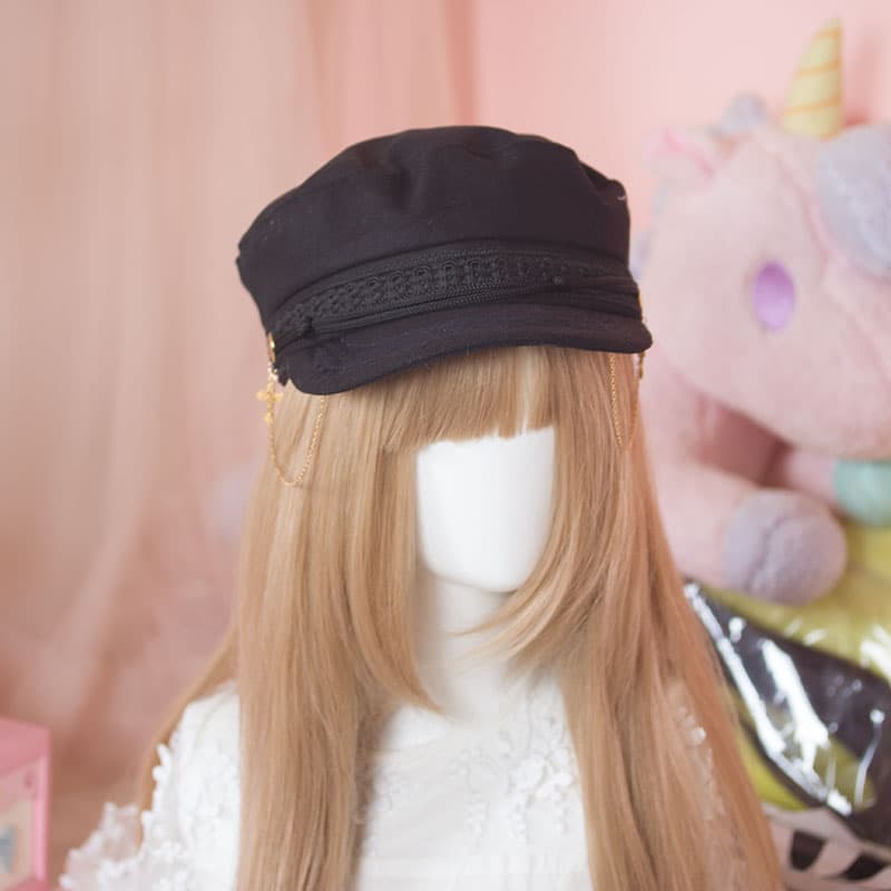 上品ツイードキャスケット レディース帽子 おしゃれ外出用