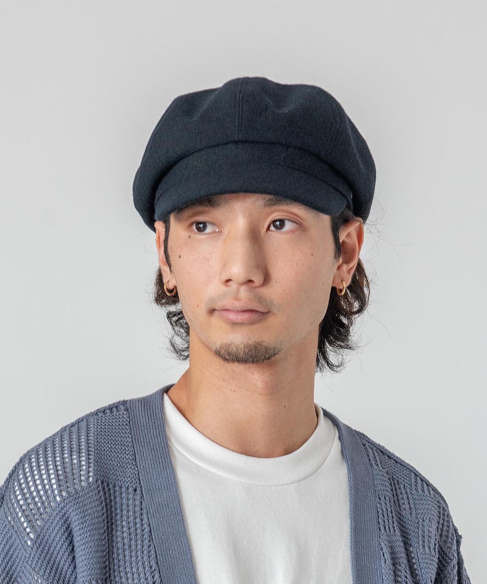 キャスケット 上質ウール職人仕立てキャスケット