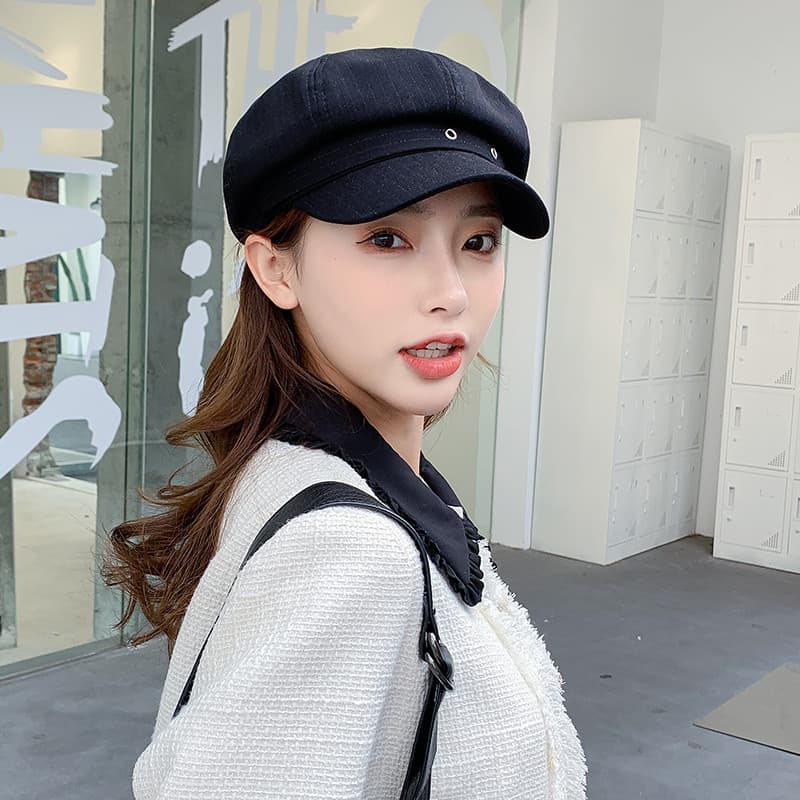 キャスケット 優雅な佇まい マリンスタイルスエードキャスケット