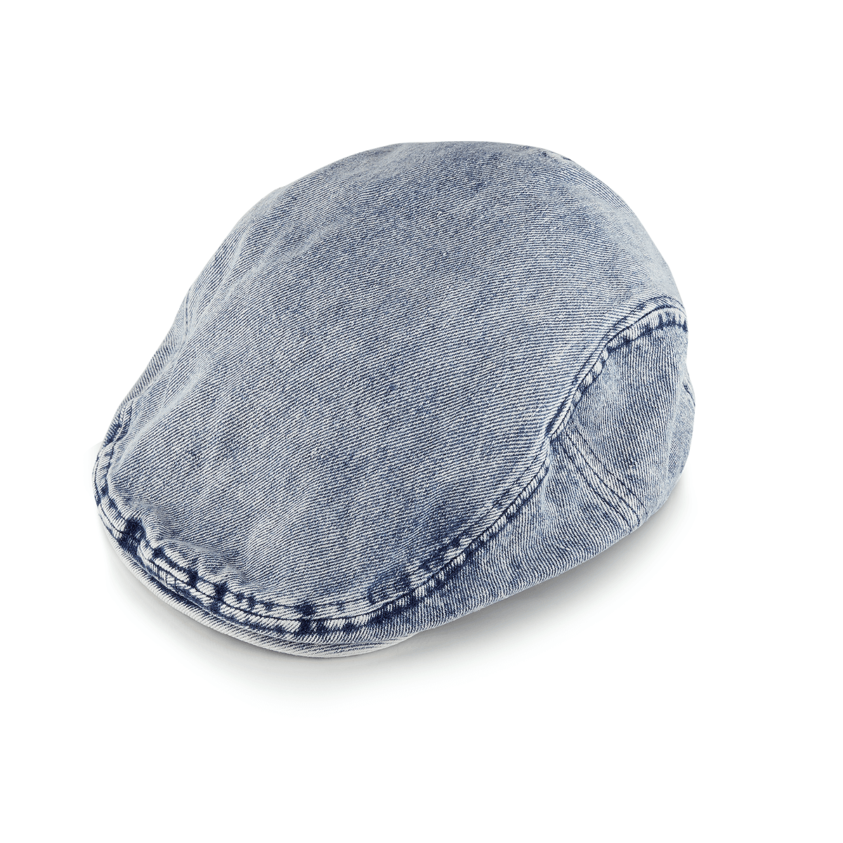 キャスケット 風合い豊かなデニムハンチング