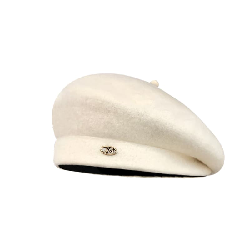 ウール素材の上品キャスケット