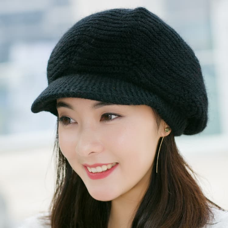 キャスケット　暖かな季節のキャスケット帽