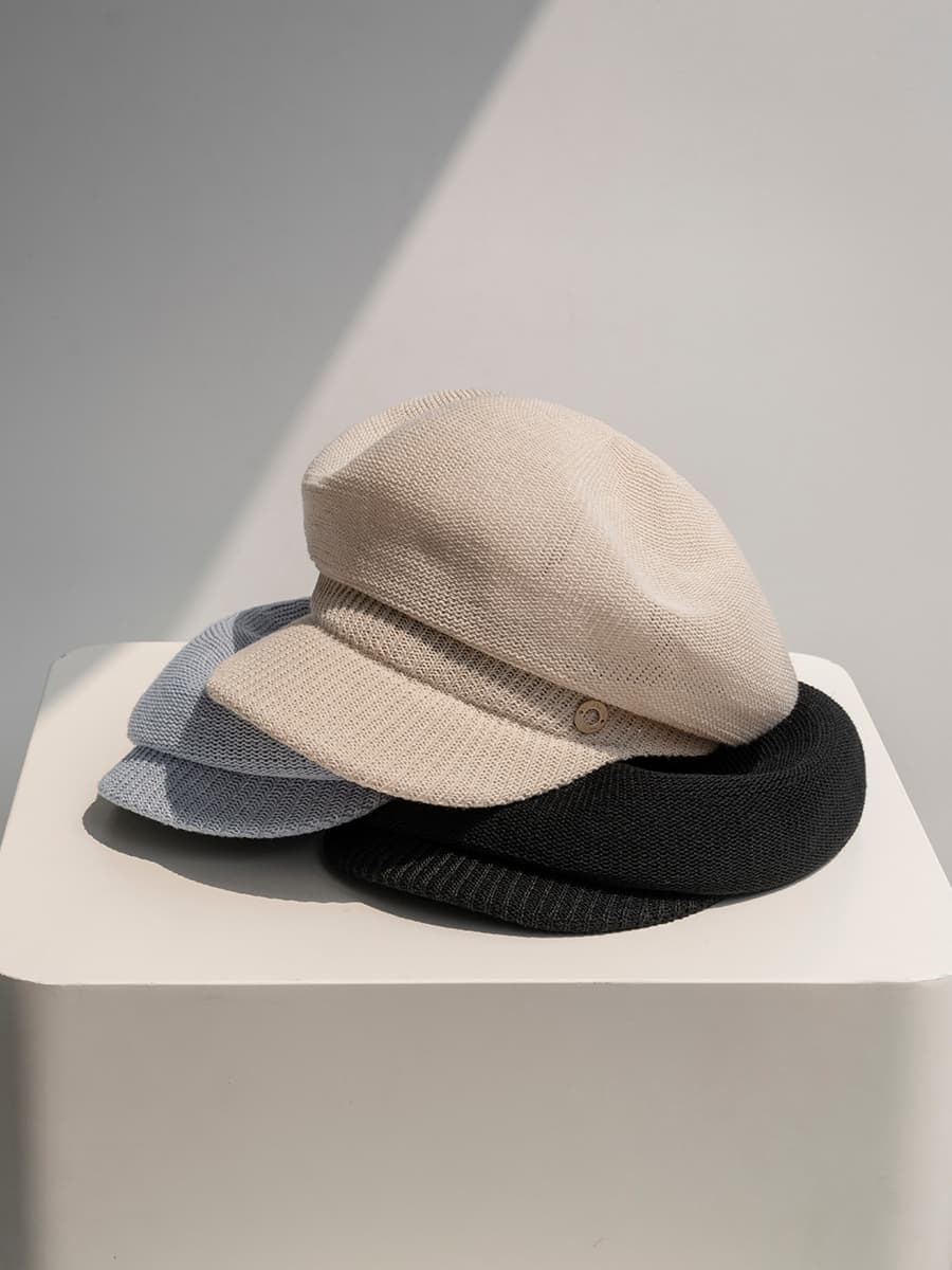 キャスケット 涼麻マリンキャスケット