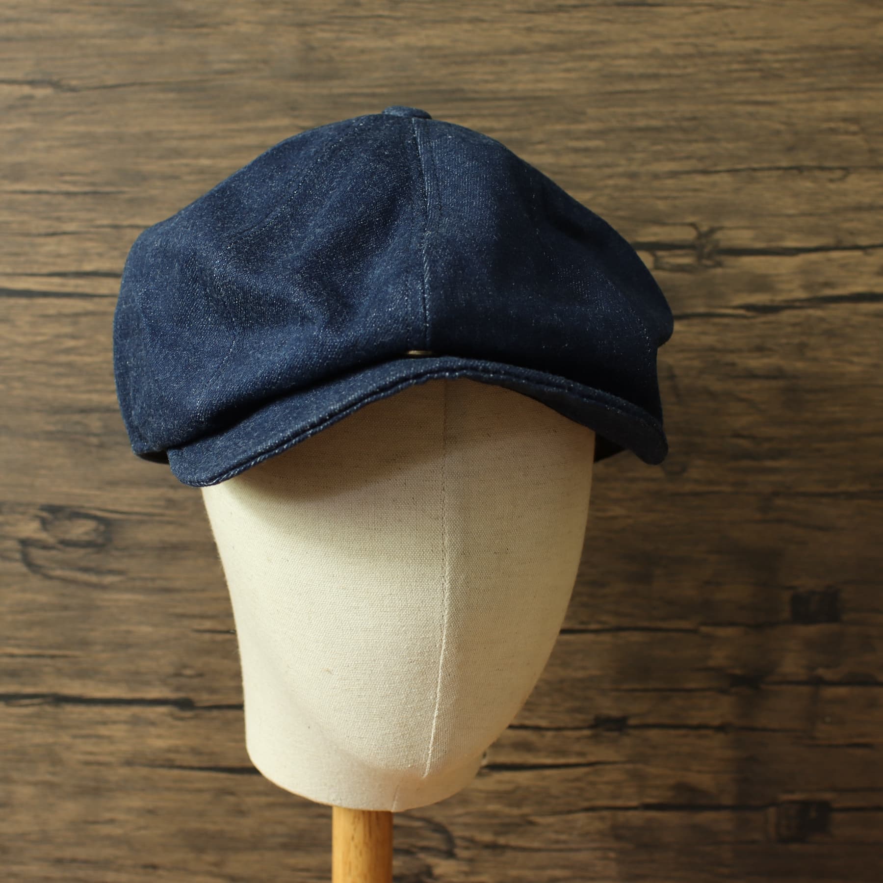 キャスケット 天然素材の八方キャスケット